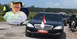 Kocak! Respon Zulkifli Hasan Saat Melintas Jalanan Rusak di Lampung: Kalo Orang Hamil Bisa Langsung Melahirkan