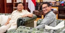 Duduk Berdampingan dengan Prabowo Subianto di Istana, Sandiaga Uno Ungkap Isi Obrolan, Bahas Capres 2024?