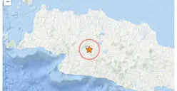 UPDATE BMKG! Gempa Bumi 2.7 Magnitudo Guncang Kabupaten Cianjur, Titik Lokasi Berada di Darat