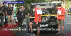 Begini Ekspresi Mario Dandy Saat Rekonstruksi Kasus Penganiayaan David, Pengunjung: Astagfirullah.. Ya Allah..