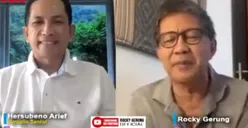 Videonya Saat Dirangkul Cewek di Konser Dewa 19 Viral, Rocky Gerung Beri Klarifikasi Begini