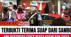 Gempar! KPK Tangkap Jaksa dan Hakim, Diduga Dapat Suap dari Ferdy Sambo Demi Lepas Hukuman Mati, Cek Faktanya