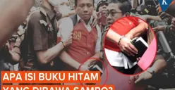 Terpopuler! Misteri Buku Hitam Jimat Ferdy Sambo Akhirnya Terkuak, Ternyata Begini Isinya