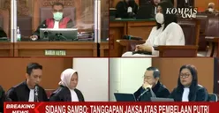 Tegas! JPU Tolak Mentah-mentah Pleidoi Putri Candrawathi: Bermain Retorika dan Menjelek-jelekan Korban