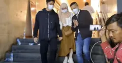 Rizky Billar dan Lesti Kejora Kembali  Datangi Polda Metro Jaya Semalam, Ada Apa? 