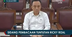 Tak Sesuai Harapan Publik! Sama dengan Kuat Maruf, Tuntutan JPU pada Ricky Rizal Jauh dari Hukuman Mati