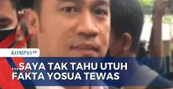 Waduh! Sambil Menahan Tangis, Arif Rachman Ungkap Gejolak Hatinya di Sidang Obstruction of Justice Kasus Yosua