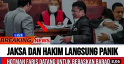 Hakim dan Jaksa Panik Ketakutan, Hotman Paris Tiba-tiba Hadir di Persidangan Bebaskan Bharada E, Cek Faktanya!