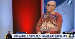 Vonis 1 Tahun 6 Bulan Richard Eliezer Dinilai Masih Berat, Ahli Hukum Pidana: Harusnya Bebas dan Lepas!