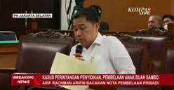 JPU Tolak Pleidoi Arif Rachman Arifin, Sebut Ada Tindakan Tidak Jujur hingga Tak Punya Itikad Baik