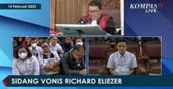 TOK! Bharada E Resmi Dijatuhi Vonis 1 Tahun 6 Bulan Penjara atas Kasus Pembunuhan Berencana Yosua