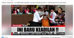 Heboh! Beredar Kabar Ferdy Sambo akan Jalani Eksekusi Mati pada 13 Februari 2023, Benarkah Faktanya?