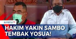 Akhirnya! Hakim Yakini Ferdy Sambo Tembak Brigadir J di Duren Tiga Pakai Sarung Tangan Warna Hitam