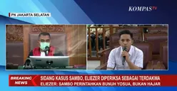 Runtuhnya Skenario Sambo, Richard Eliezer Bongkar Soal Rencana Pembunuhan Yosua!