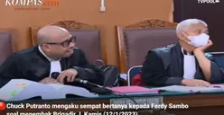 Ekspresi JPU Disorot Hingga Hakim Kaget, Chuck Putranto Berani Pertanyakan Hal ini Ke Ferdy Sambo