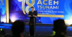 Peringatan Tsunami Aceh ke 18 Tahun Usung Tema Bangkit Lebih Kuat, Bangun Budaya Sadar Bencana