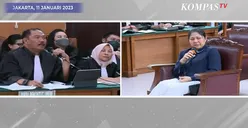 Tatapan Sinis Putri Candrawathi untuk Jaksa Sugeng Hariadi Lantaran dibuat Tak Berkutik di Persidangan