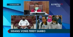 BREAKING NEWS: Tok! Hakim Vonis Ferdy Sambo Hukuman Mati 