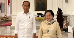 TERUNGKAP! Inilah Isi Pertemuan 3 Jam Presiden Jokowi dan Megawati Soekarnoputri di Istana Merdeka