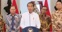 Ditanya Soal Rangkap Jabatan Erick Thohir dan Zainudin Amali di PSSI, Jokowi: Tak Masalah!