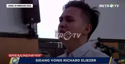 Tangis Haru Richard Eliezer PECAH! Hakim Vonis Hukuman 1 Tahun 6 Bulan Penjara Ruang Sidang Langsung Ricuh!