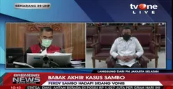 Skakmat! Kubu Ferdy Sambo Tak Berkutik, Hakim Sebut Pembelaannya Soal Ini Hanya Bantahan Kosong!
