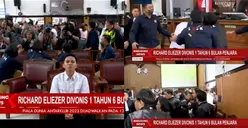 Geger! Akhir Sidang Vonis Richard Eliezer Tidak Kondusif, LPSK dan Petugas sampai Harus Lakukan Hal Ini