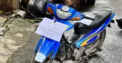 Inilah Penampakan Diduga Motor Pelaku Bom Bunuh Diri di Polsek Astana Anyar Bandung