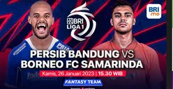 Link Live Streaming Persib Bandung VS Borneo FC, BRI Liga 1 Pukul 15.30 WIB, Klik di Sini!