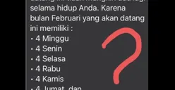 Geger! Fenomena Istimewa Bulan Februari 2023 yang Terjadi 823 Tahun Sekali, Cek Faktanya di Sini