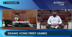 Tanpa Ragu, Hakim Wahyu Putuskan Vonis Hukuman Mati kepada Ferdy Sambo