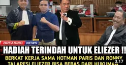 Hadiah Terindah Richard Eliezer! Berkat Kerjasama Ronny Talapessy dan Hotman Paris Bebas Hukuman? Cek Faktanya