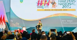 Hadiri Acara Hari Pers Nasional 2023, Jokowi: Membuka Harapan Orang Biasa seperti Saya Bisa Menjadi Presiden