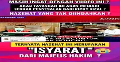 Viral Video Hakim Nasehati Ricky Rizal saat Sidang, Firasat Akan Jatuhi Hukuman Berat, Terbukti Vonis 13 Tahun
