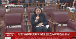 Versi Bharada E: Putri Candrawathi Bersihkan Sidik Jari Ferdy Sambo Setelah Yosua Ditembak