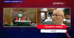 Kecewa dengan Ulah Ferdy Sambo, Susanto Haris Menangis di Persidangan: Jenderal Kok Tega
