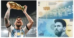 Tim Tango Menang Piala Dunia Qatar 2022, Bank Sentral Argentina Siapkan Uang Bergambar Lionel Messi