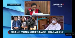Breaking News: Kuat Maruf Divonis 15 Tahun Penjara atas Pembunuhan Berencana Brigadir J
