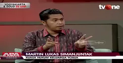 Dukung Richard Eliezer, Martin Simanjuntak: Kalau Ada yang Bilang Dia Pelaku Utama Ini Perlu Dites Kejiwaannya