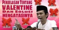 Bolehkah Umat Islam Merayakan Valentine? Simak Dulu Penjelasan Ustaz Abdul Somad, Jangan Sampai Berdosa!