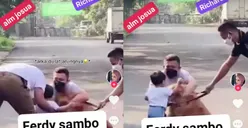 Beredar Video Keakraban Keluarga Ferdy Sambo dengan Bharada E dan Brigadir J Semasa Hidup, Harmonis Banget!