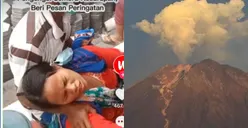 Viral Video Wanita Kesurupan di Posko Pengungsian Gunung Semeru,Meracau Bencana Ada karena Kesombongan Manusia