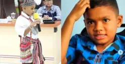 Bangga! Bocah 8 Tahun Asal NTT Caesar Archangel atau Nono Jadi Juara 1 Matematika Kompetisi Dunia 