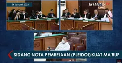 Curhat Kuat Maruf ke Hakim: Dituduh Selingkuh dengan Putri Candrawathi sampai Yosua Bayar Uang Sekolah Anaknya