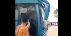 TRAGIS! Petugas SPBU Meninggal Terlindas Supir Bus yang Diduga Kesal Karena Solar Habis