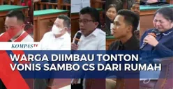 Jelang Vonis Ferdy Sambo Cs, PN Jaksel Himbau Masyarakat Tonton Sidang Dari Rumah! Mengapa?