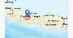 Gempa Hari Ini Di Kuningan Jawa Barat, Magnitudo 3,8 Diduga Akibat Sesar Baribis