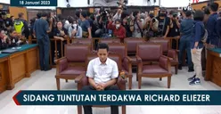 Buntut Tak Terima Richard Eliezer Dituntut 12 Tahun Penjara, Sidang Ricuh hingga Pengunjung Dikeluarkan