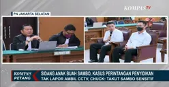 Chuck Putranto Diam-diam Sembunyikan CCTV Tanpa Sepengetahuan Ferdy Sambo: Beliau Sensitif Soal CCTV