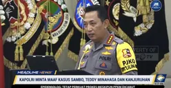 Singgung Kasus Ferdy Sambo hingga Teddy Minahasa yang Coreng Citra Kepolisian, Kapolri Listyo Sigit Minta Maaf
